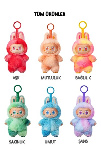 Labubu The Monsters, Biginto Energy Labubu- Labubu Oyuncak - Original Qr