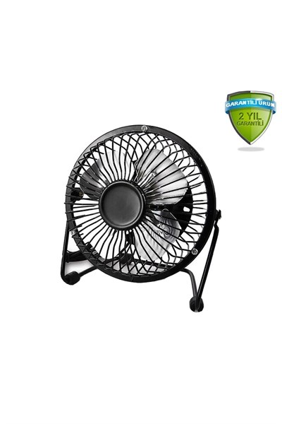 Masa Üstü Klima Usb Girişli Metal Serinletici Mini Vantilatör Fan
