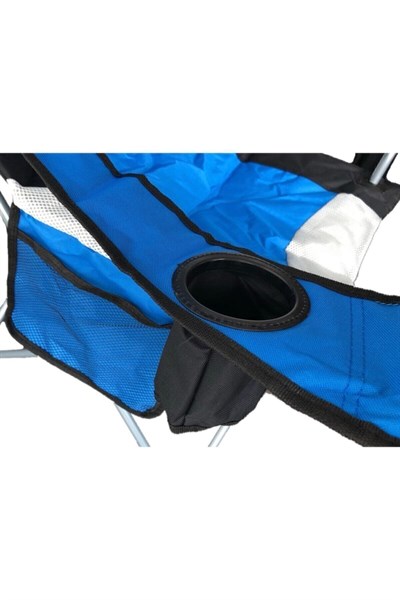 Snowraın Xl Büyük Kamp Sandalyesi Mavi Siyah Xl