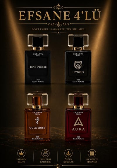Efsane 4'lü Aura & Kyros & Jean Pierre & Gold Rose