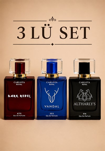 Fırsat 3'lü DARK REBEL • VANDAL • ALTHARLY'S