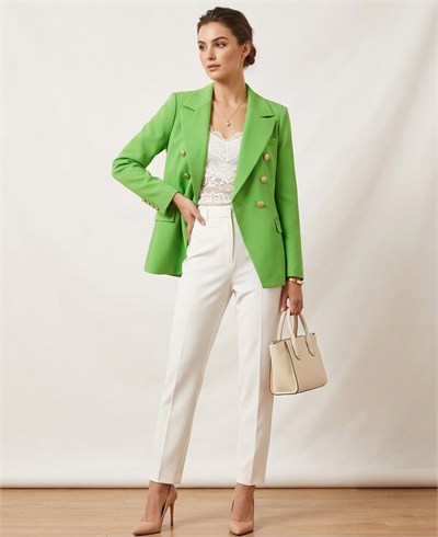 KADIN TASARIM BLAZER CEKET