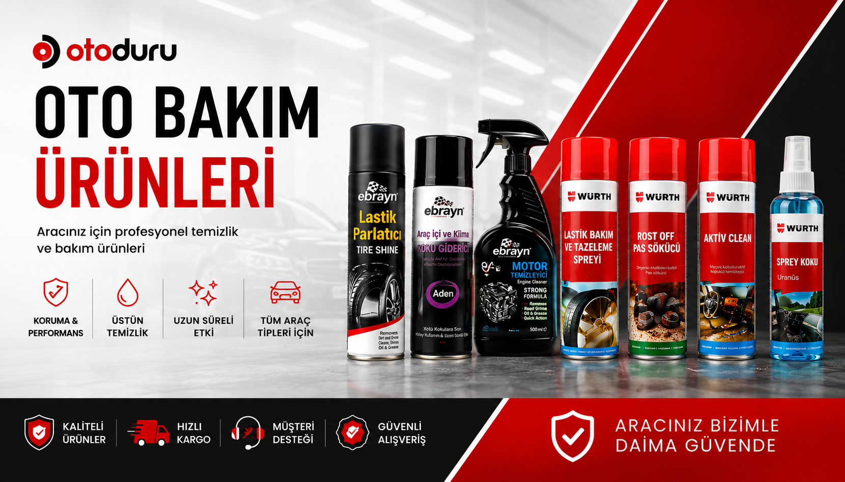 OTO BAKIM ÜRÜNLERİ