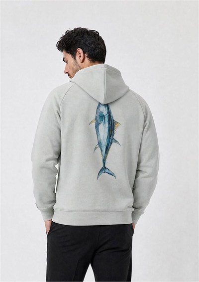 BKK Hoodie Tuna Grey