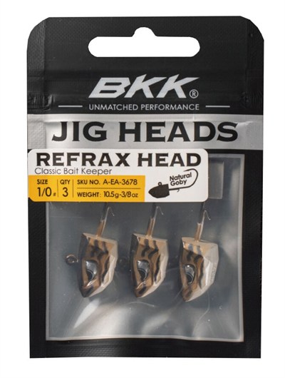 BKK Refrax Jig-Natural Goby