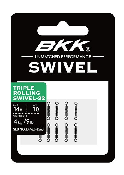 BKK Triple Rolling Swivel-32