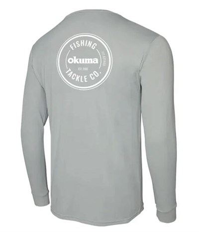 Okuma Aquatek Long Sleeve Sun Shirt Grey