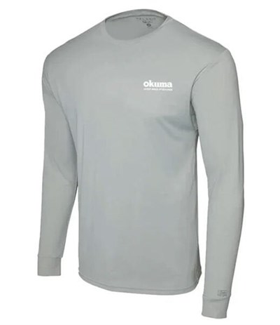 Okuma Aquatek Long Sleeve Sun Shirt Grey