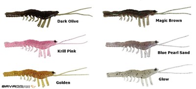 Savage gear LB Manic Shrimp 6.6 cm 6 Adet Sahte Balık