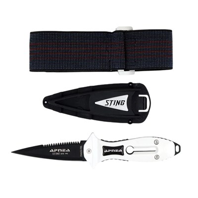 Apnea Sting Bıçak Gen2 Pro Beyaz + Kol Bandı