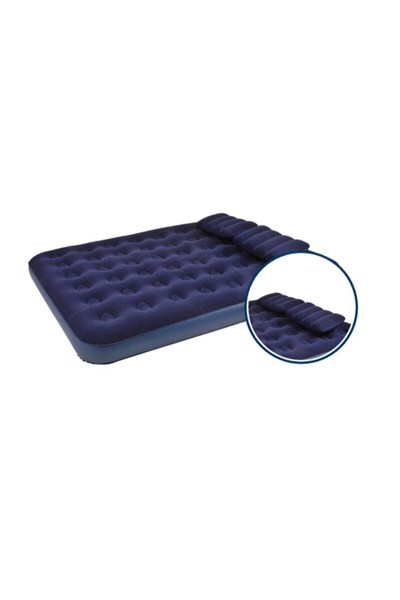Avenli Queen 21470 Çift Kişilik Yastıklı Şişme Yatak+2 Yastık+El Pompası 203x152x22 cm