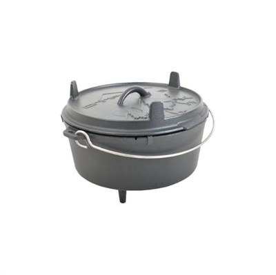 CAMPOUT 10 INCH DÖKÜM TENCERE