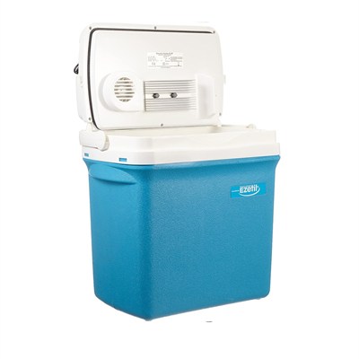 Ezetil E30 12V Taşınabilir Oto Buzdolabı – 30 Lt, Mavi