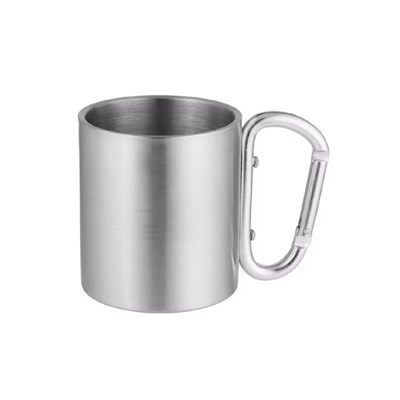 Freecamp Karabinalı Mug Çelik 220ml