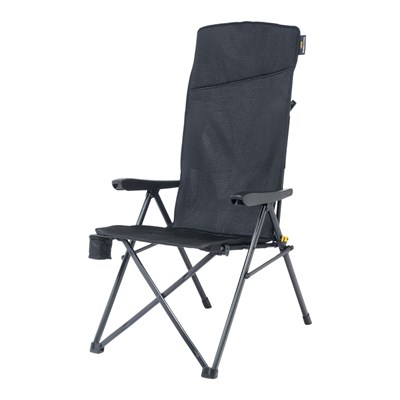 Justy Xl Comfort+ Black Edition 3 Pozisyonlu Konforlu Kamp Sandalyesi