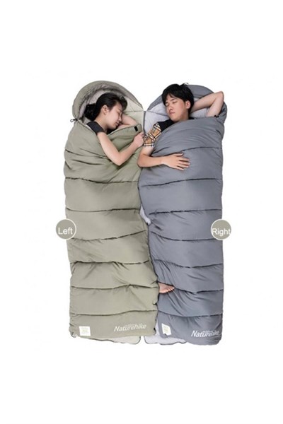 Naturehike M180s Pongee Pamuklu Uyku Tulumu -8°c Yeşil