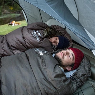 Naturehike U250 Zarf Tarzı Kapüşonlu Uyku Tulumu -10°c Mavi-Left