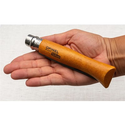 Opinel N°12 Vernikli Kayın Saplı Karbon/Çelik Çakı 