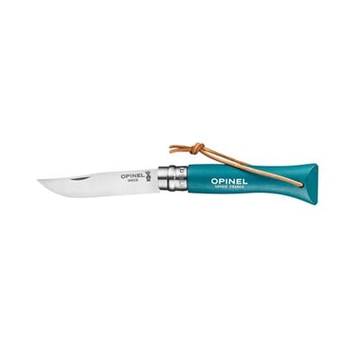 Opinel N°6 Gürgen Saplı Trekking Inox/Çelik Çakı Turkuaz