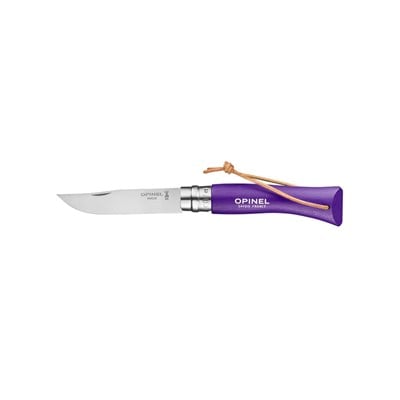 Opinel N°7 Gürgen Saplı Trekking Inox/Çelik Çakı Mor