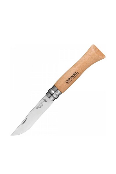Opinel N°7 Vernikli Kayın Saplı Inox/Çelik Çakı