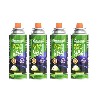 Orcamp 227 Gram Gaz Kartuşu 4 lü Set