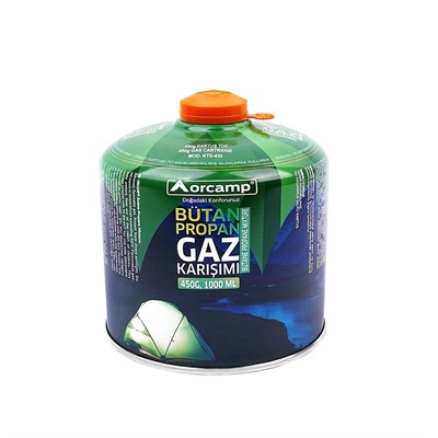 Orcamp 450 Gram Gaz Kartuşu 6lı Set