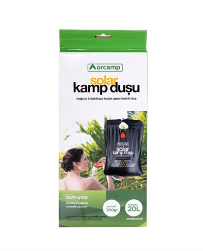 Orcamp Solar Kamp Duşu