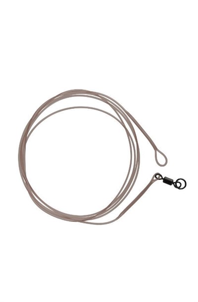 Prologıc LM Mirage Loop Leader 100 cm 35 Lbs W/Ring Swivel 2 Adet