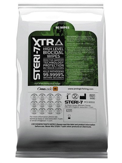 Prologıc Steri-7 Xtra High Level Biocidal Wipes