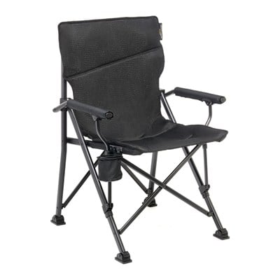 Roxy Comfort+ Black Edition Yüksek Konforlu Katlanır Kamp Sandalyesi