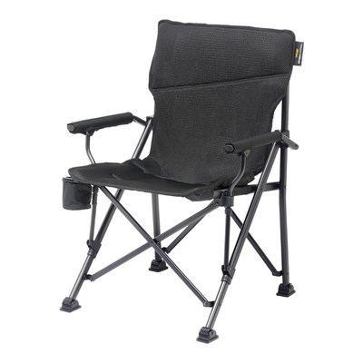 Roxy Comfort+ Black Edition Yüksek Konforlu Katlanır Kamp Sandalyesi