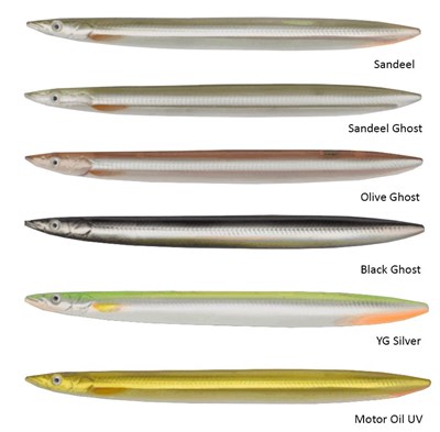 Savage gear B-SG Line Thru Sandeel 125mm 19g Sahte Balık