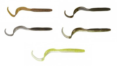 Savage gear LB Rib Worm 90 mm 10 Adet Sahte Balık