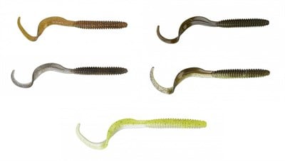 Savage gear LB Rib Worm 90 mm 10 Adet Sahte Balık
