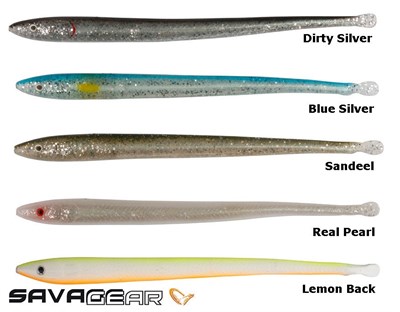 Savage gear LB Sandeel Slug 16.5 cm 5 Adet Sahte Balık