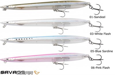 Savage gear Sandeel Surf Walker 180 27g Sahte Balık