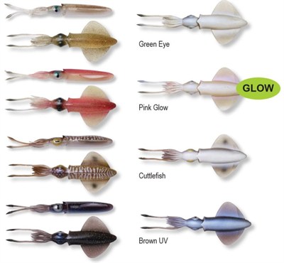 Savage gear Swim Squid 9.5cm 5g 4 Adet Sahte Balık