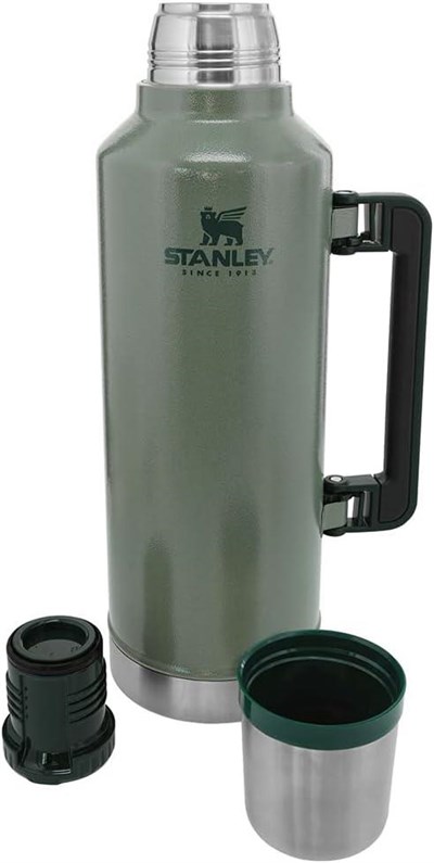Stanley 2.3 L Klasik Vakumlu Çelik Termos Yeşil