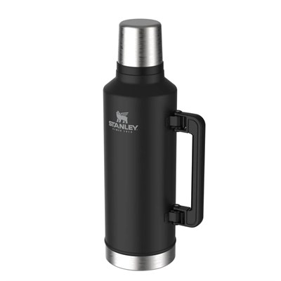 Stanley 2.3 L Klasik Vakumlu Çelik Termos Siyah