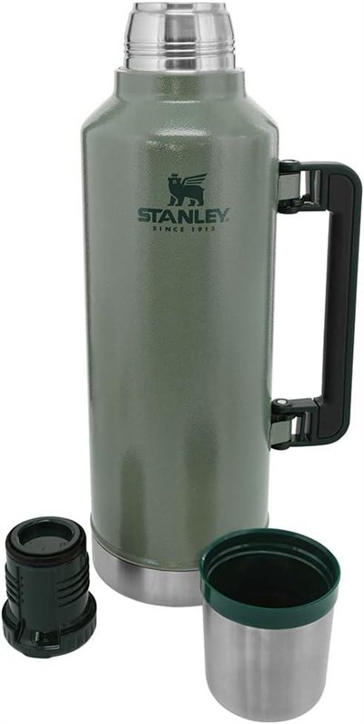 Stanley 2.3 L Klasik Vakumlu Çelik Termos Yeşil