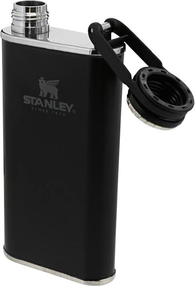 Stanley Klasik Paslanmaz Çelik Cep Matarası, 0.23L, Siyah