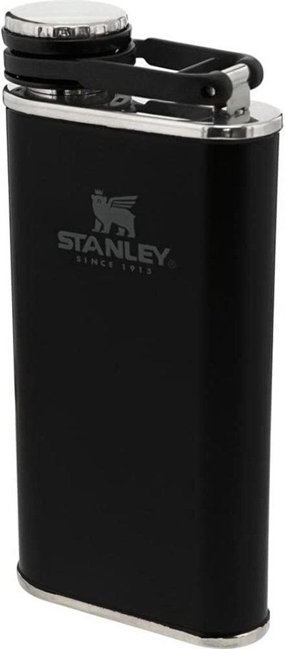 Stanley Klasik Paslanmaz Çelik Cep Matarası, 0.23L, Siyah