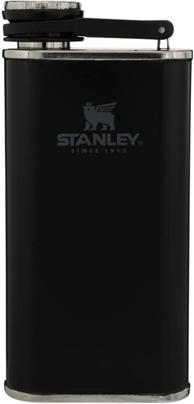 Stanley Klasik Paslanmaz Çelik Cep Matarası, 0.23L, Siyah