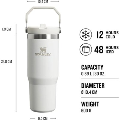 Stanley The IceFlow Flip Straw Pipetli Termos Bardak 0,89 LT