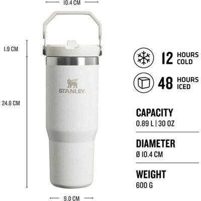 Stanley The IceFlow Flip Straw Pipetli Termos Bardak 0,89 LT