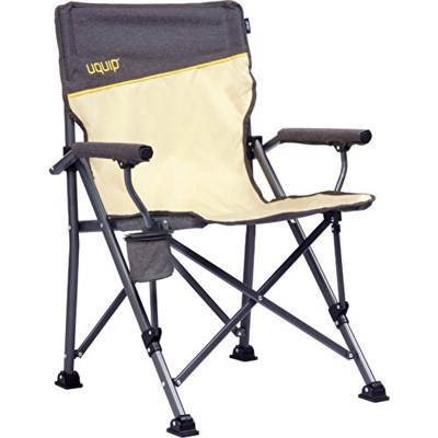 Uquip Roxy Yüksek Konforlu & Takviyeli Katlanır Kamp Sandalyesi Boulder