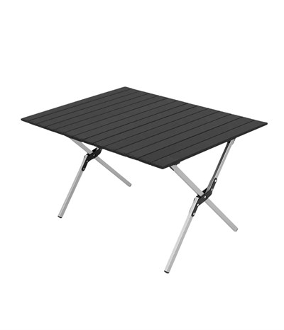 Yek Outdoor 2 Kişilik Alüminyum Kamp Masası ve Sandalye Seti - Siyah