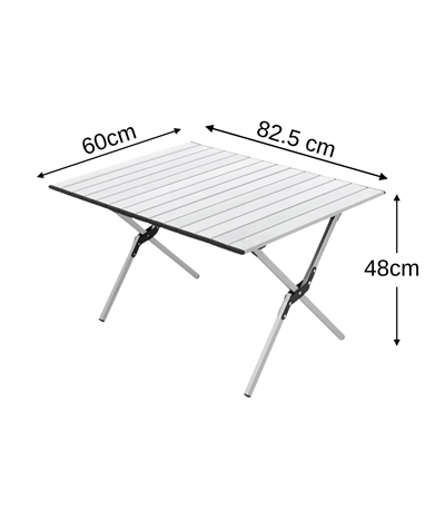 Yek Outdoor 2 Kişilik Alüminyum Kamp Masası ve Sandalye Seti