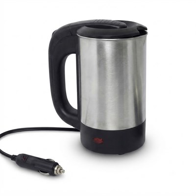 YEK Outdoor 24V Araç İçi Su Isıtıcı Kettle 800 ML Paslanmaz Çelik